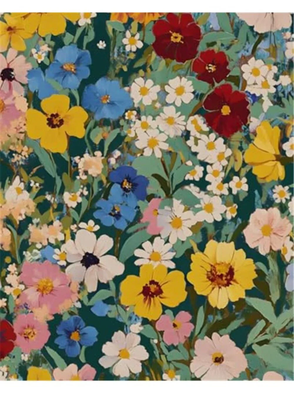 Boho Floral Peel Stick Wallpaper Self Adhesive Contact Paper Waterproof Vinyl